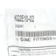 Used Lot of 3 SMC KQ2E10-02 Female Bulkhead Connector, 10mm P2C to R1/4, 1 MPa Max