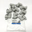 New Lot of 9 SMC AS3301FG-N02-11S Elbow Speed Control Fittings 1/4" NPT x Ø3/8" Tube