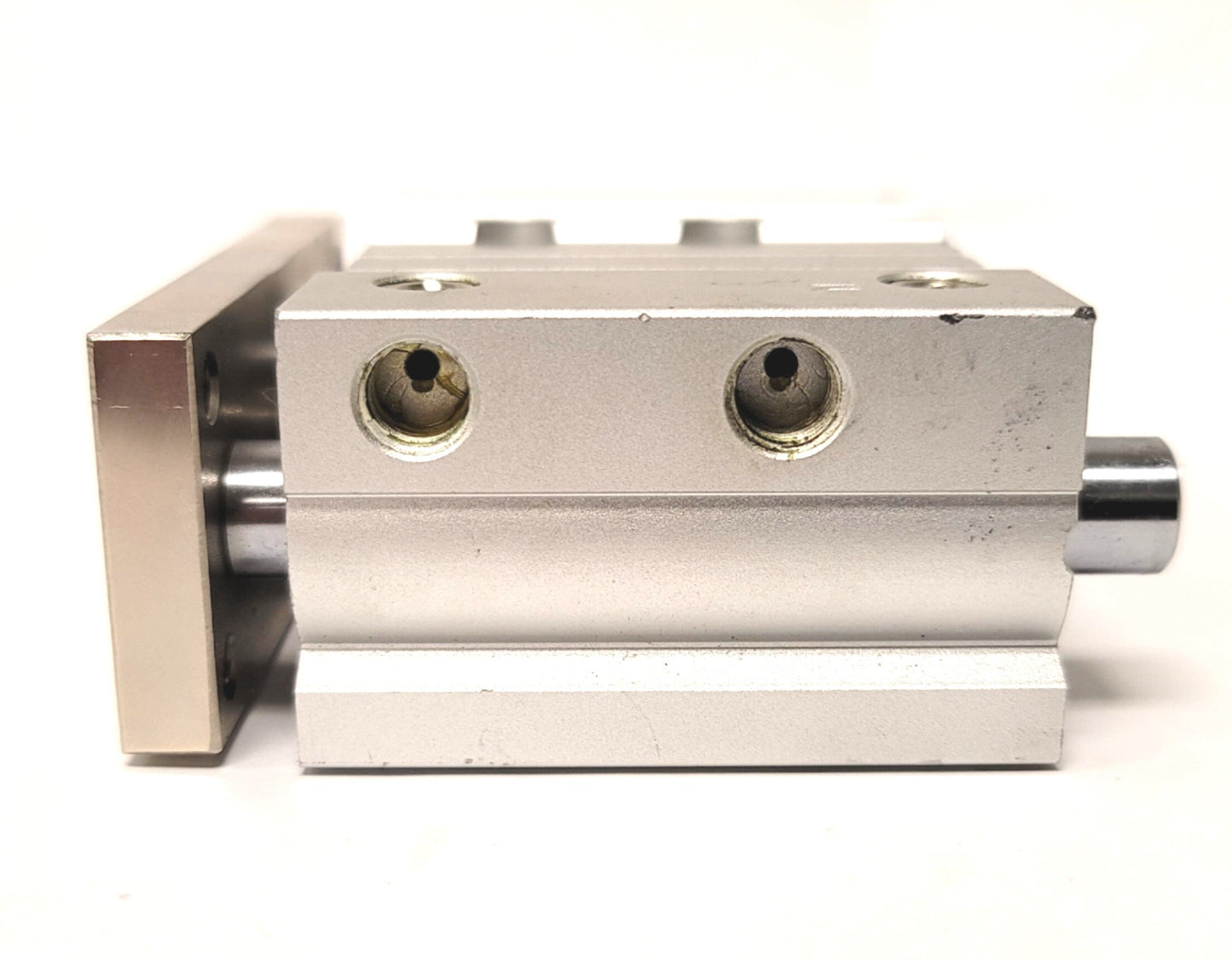 Used SMC MGPL25TN-30Z Compact Guided Cylinder 25mm Bore, 30mm Stroke, 1/8"NPT