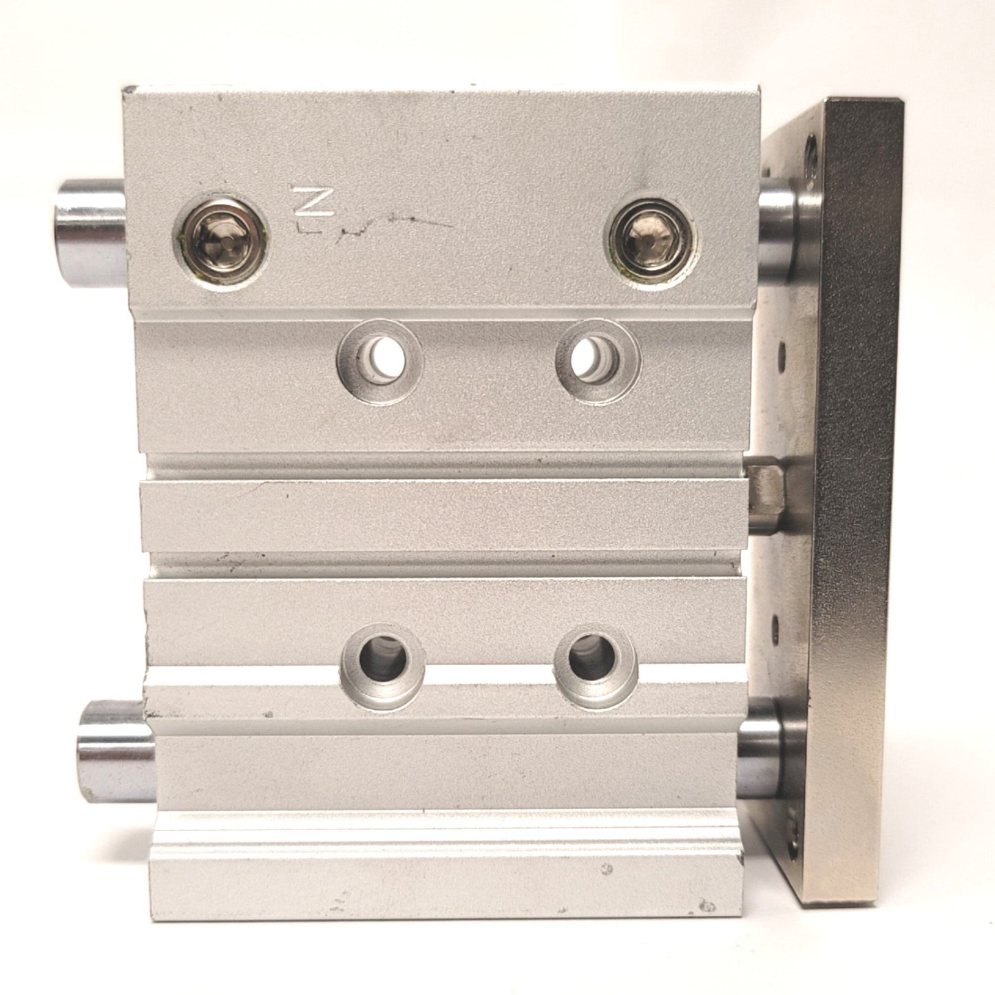 Used SMC MGPL25TN-30Z Compact Guided Cylinder 25mm Bore, 30mm Stroke, 1/8"NPT
