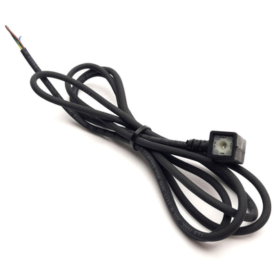 New – Open box Canfield 5J464-000-EU0 Solenoid DIN Connector, 250V 6A, 9.4mm Sub-Micro, 6Ft