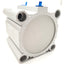 New SMC CDQ2B100-50DCZ Cylinder Double Acting 145psi 100mm Bore, 50mm Stroke