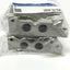 New Lot of 2 SMC VS1-01-A02T Solenoid Valve Sub-Plate Manifold Bases 5-Port 1/4" NPT
