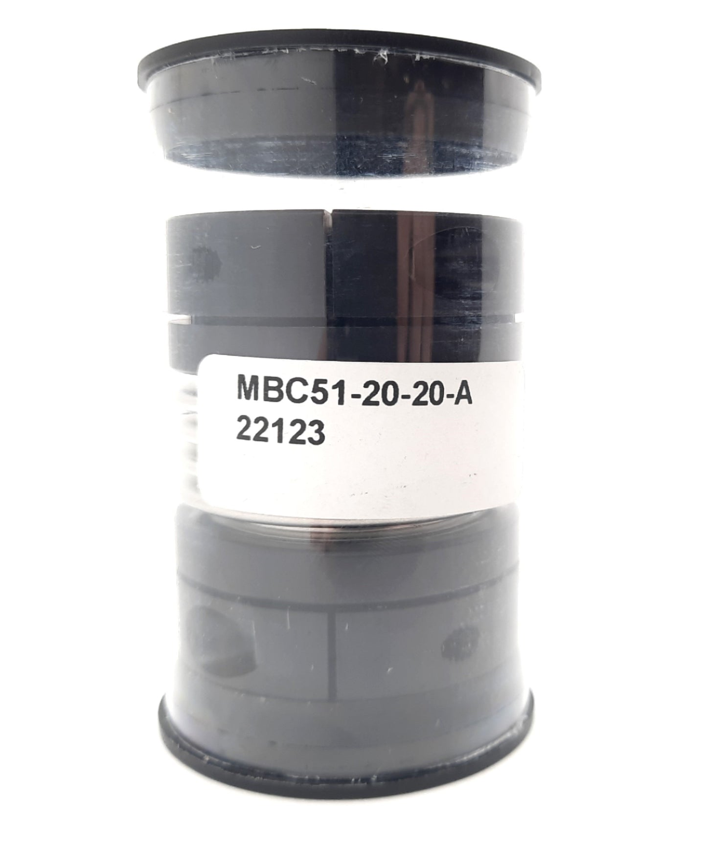 New Ruland MBC51-20-20-A Bellows Coupling Clamp Style 20mm Bore 50.8mm OD 61.3mm L