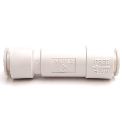 New SMC AKH12-00 Pneumatic Check Valve, Straight/Inline, 12mm One-Touch Tube
