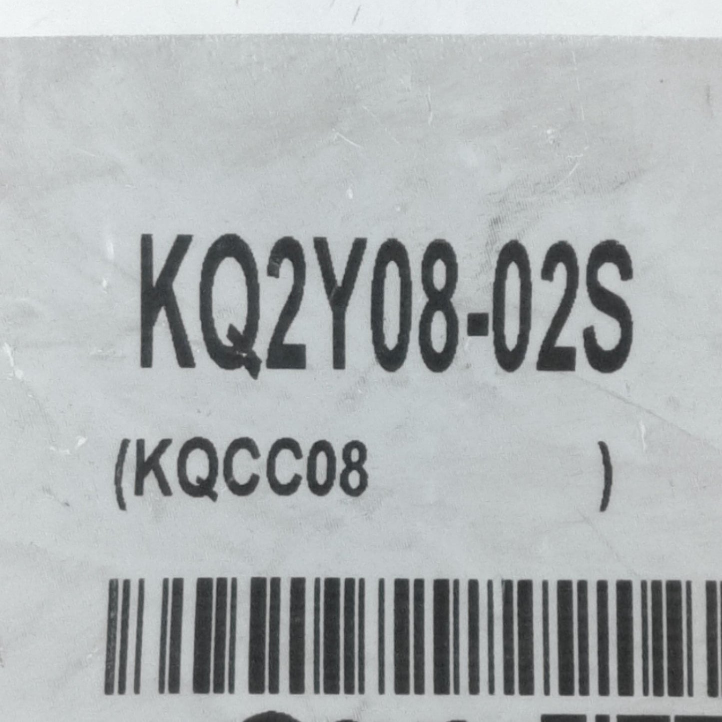 Used Lot of 10 SMC KQ2Y08-02S Male Run Tee One-Touch Fitting ø8 Tubing, RC 1/4 Thread