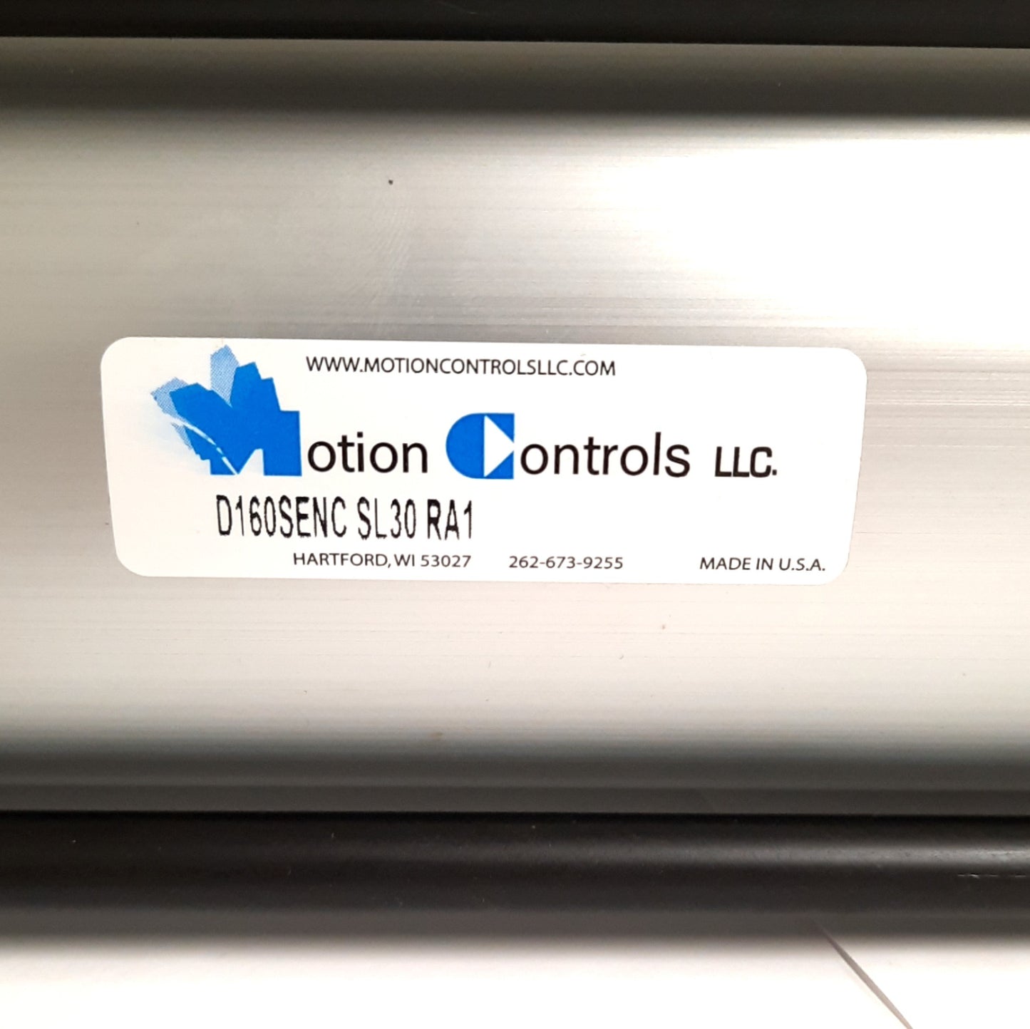 New – Open box Motion Controls LLC D160SENCSL30RA1 Tie Rod Cylinder, 2.5Ft Stroke, 4.5" Bore