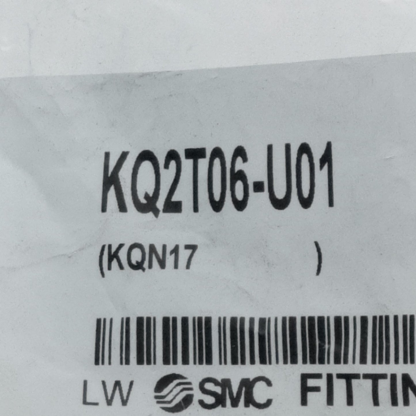 New Lot of 10 SMC KQ2T06-U01 One-Touch Unifit Branch Tee, ø6 Tubing, Uni 1/8" Port