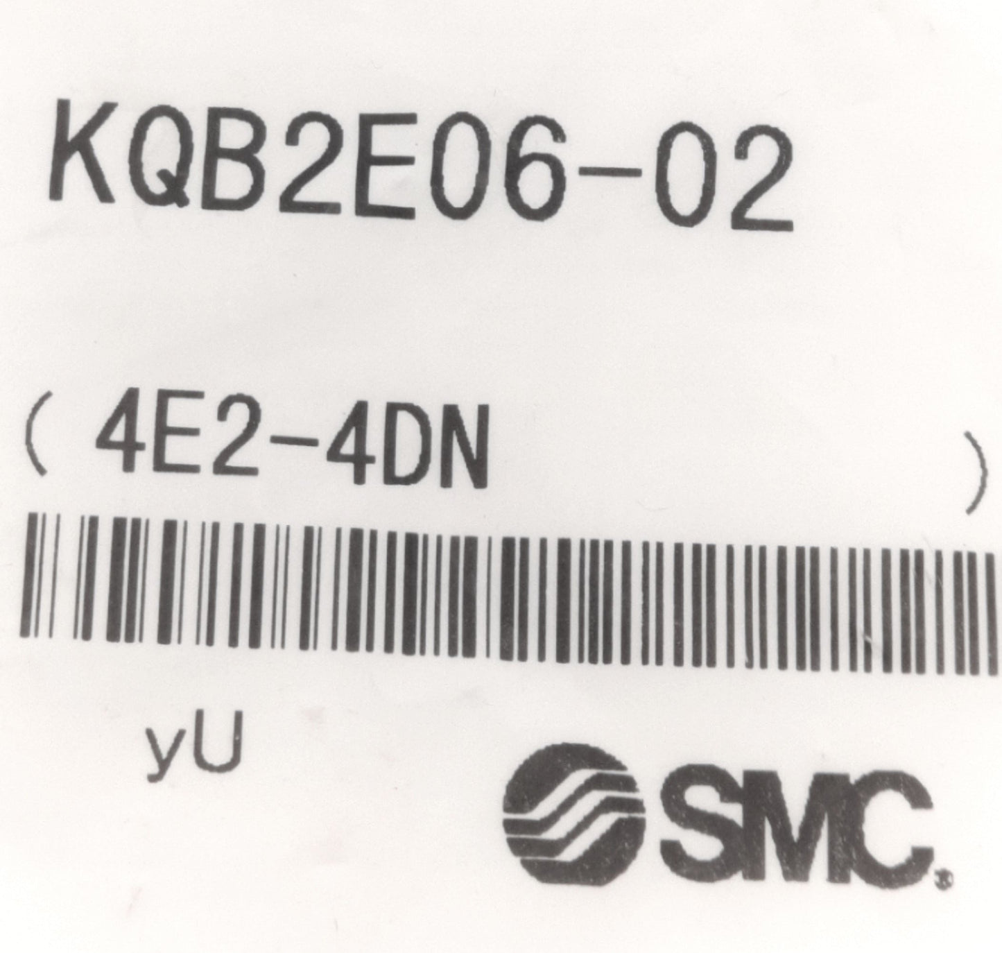 New Lot of 10 SMC KQB2E06-02 One-Touch Bulkhead ø6 Tubing, Rc1/4 Thread, 31.6mm Long