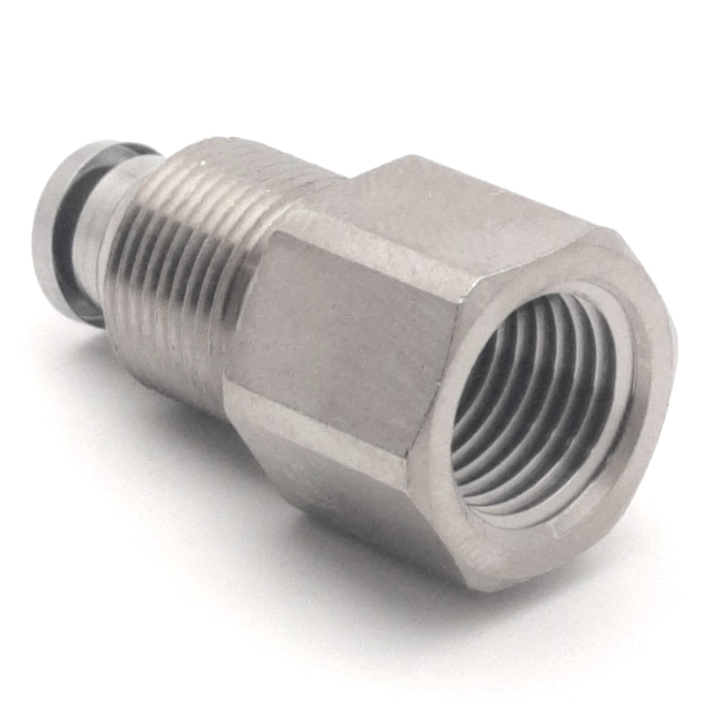 New Lot of 10 SMC KQB2E06-02 One-Touch Bulkhead ø6 Tubing, Rc1/4 Thread, 31.6mm Long