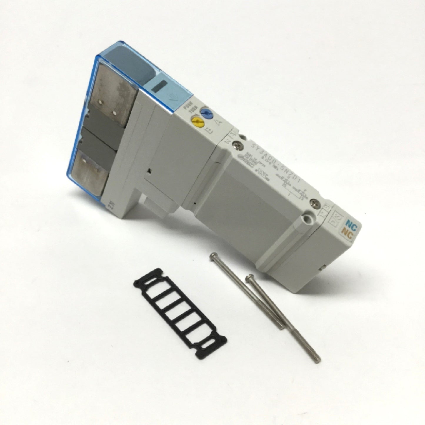 Used SMC SY3A00-5NZD1 Double Solenoid Control Valve 4-Position Dual 3-Port, NC, 24VDC