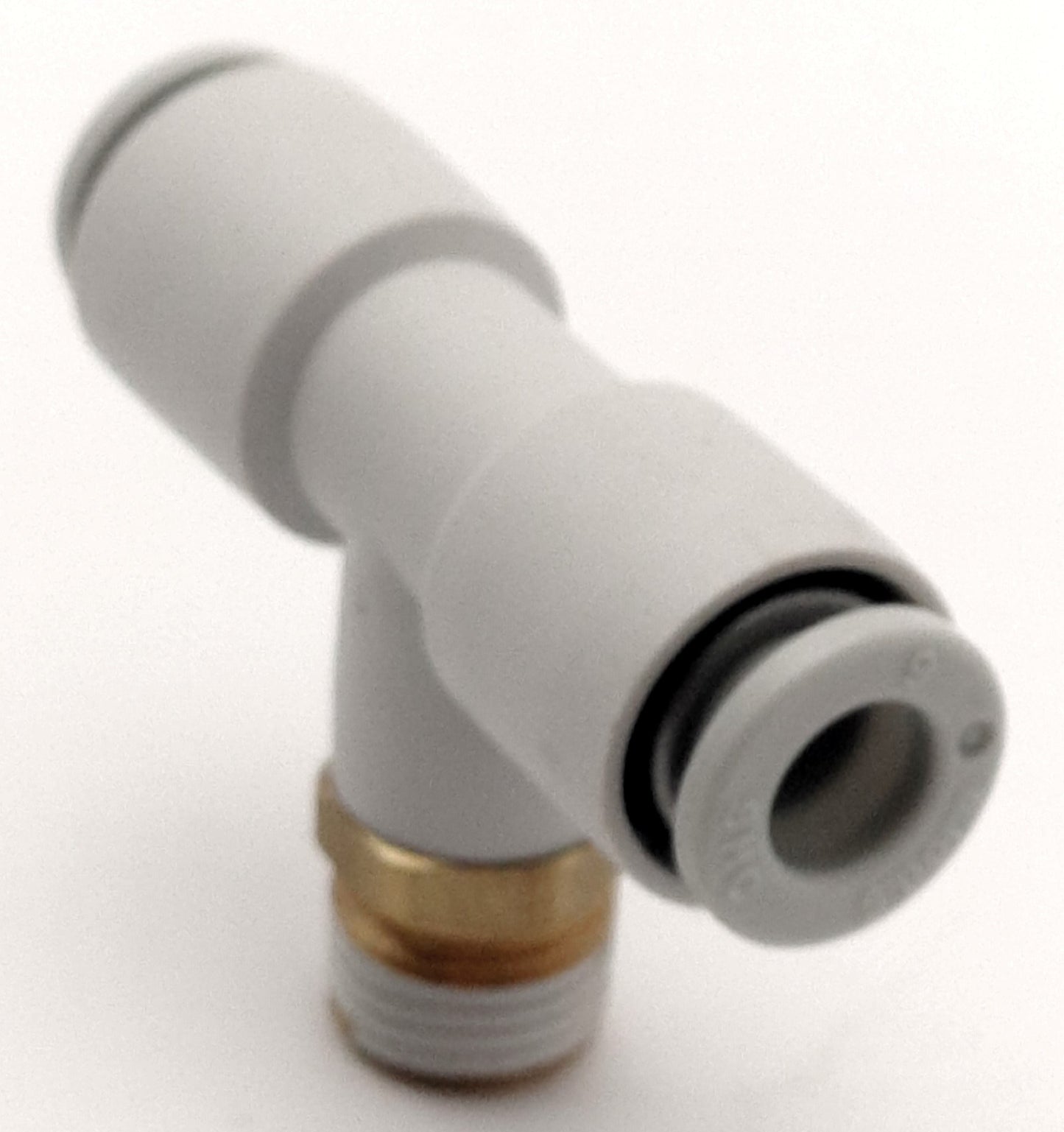 New Lot of 10 SMC KQ2T06-01S One-Touch Branch Tee, ø6 Tubing, RC1/8 Port w/ Sealant