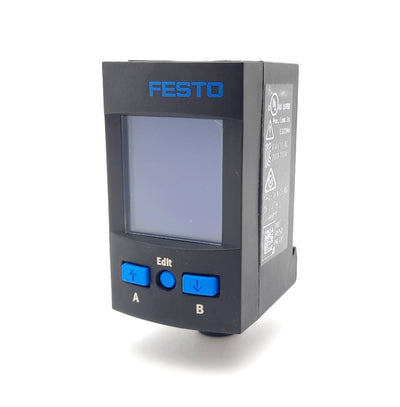 New – Open box Festo SPAU-P10R-T-R14M-L-PNLK-PNVBA-M12D Pressure Sensor N.O N.C NPN PNP