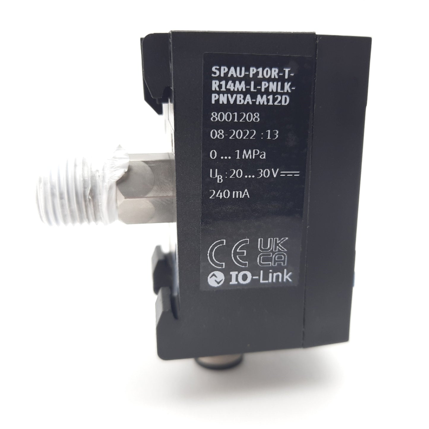 New – Open box Festo SPAU-P10R-T-R14M-L-PNLK-PNVBA-M12D Pressure Sensor N.O N.C NPN PNP