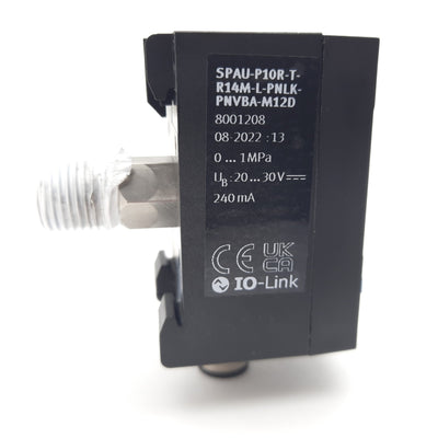 New – Open box Festo SPAU-P10R-T-R14M-L-PNLK-PNVBA-M12D Pressure Sensor N.O N.C NPN PNP