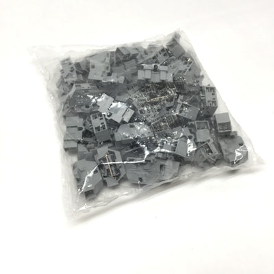 New Lot of 50 Wago 261-331 4-Conductor Terminal Blocks, 1-Pole, 500V 24A, Flange