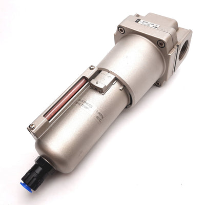 New SMC AF60-10D-8 Pneumatic Filter, Auto Drain, Pressure: 1.0MPa Max, Ports: Rc1"