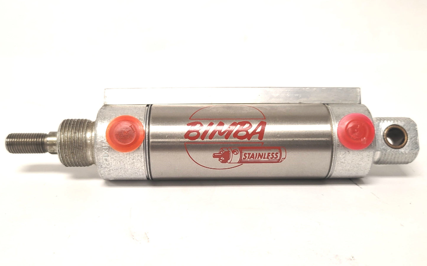 New – Open box Bimba MRS-172-DXPZ Double Acting Round Body Cylinder 1.5" Bore 2" Stoke 1/4"NPT