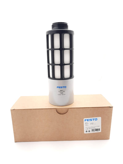 New Festo UOS-1 Pneumatic Muffler, Open Without Seal 0-145Psi, 75dB(A)