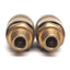 Used Lot of 2 Parker B22 Quick Connect Coupling 1/4" Body to 1/4" NPT, 300Psi