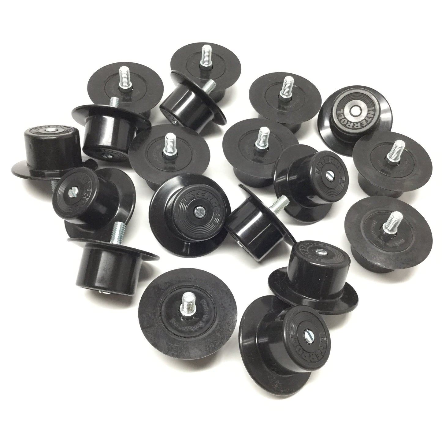 New – Open box Lot of 19 Maytec 1.66.7523860 Conveyor Edge Roller E Ø38mm/Ø60mm M8 Thread