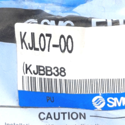 New – Open box Lot of 10 SMC KJL07-00 Push to Connect Union Elbow, 1/4" Tubing OD, 1MPa Max