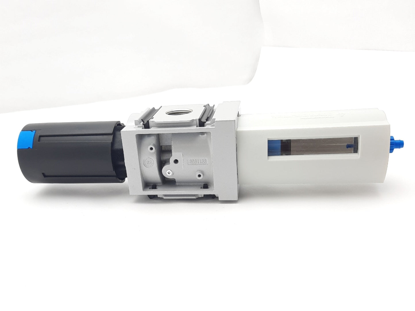 New Festo MS6-LFR-1/2-D7-C-R-M-AS Filter Regulator W/Pressure Gauge 5µm 180-300Psi