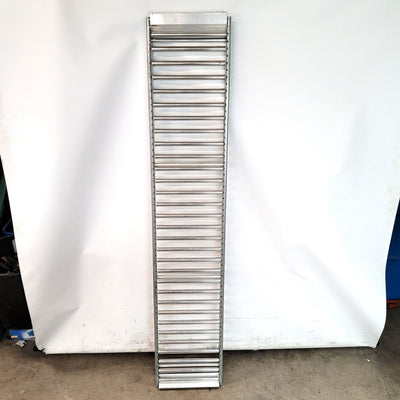 New Lot Of 5 UNEX 98S2R122x60 Span//Track Light Duty Roller Lanes 12"(W) x 60"(L)
