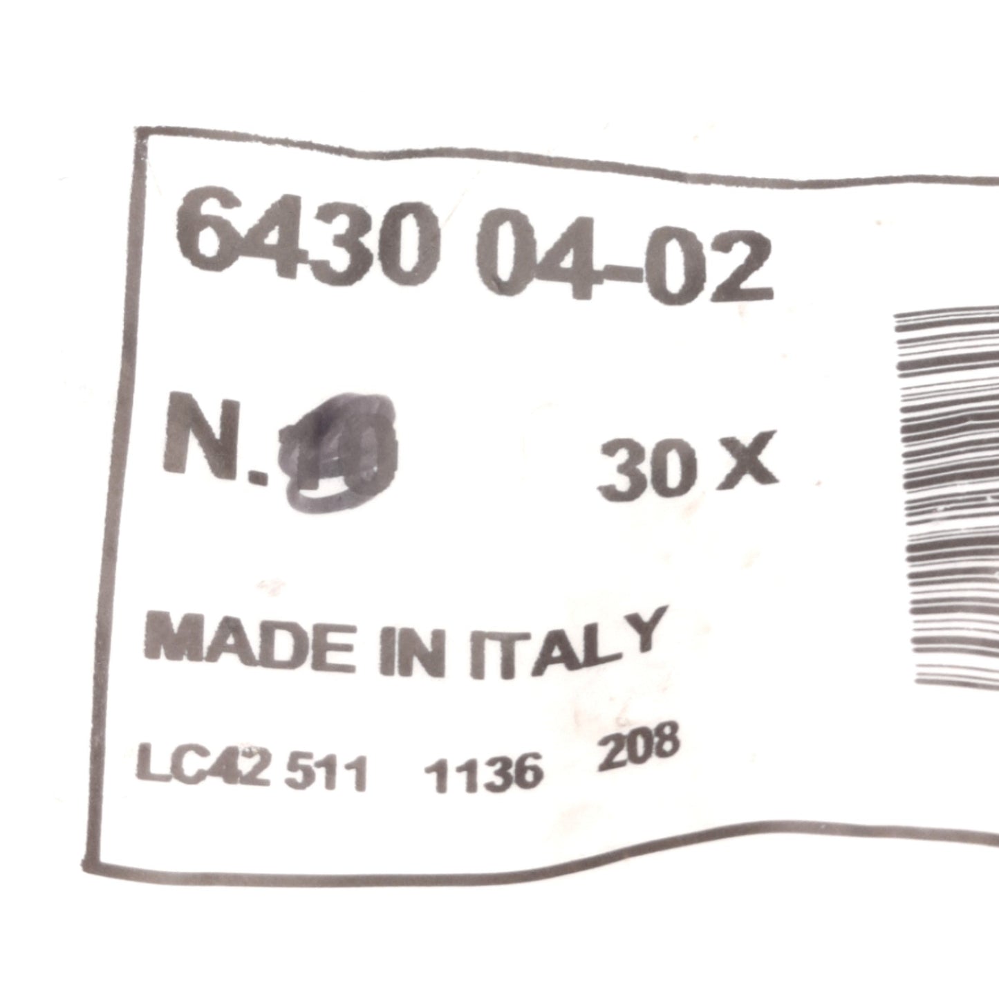 New – Open box Lot of 6 Camozzi 6430 04-02 Male Branch Tee Swivel, 1/4" Tubes to 1/8" NPTF