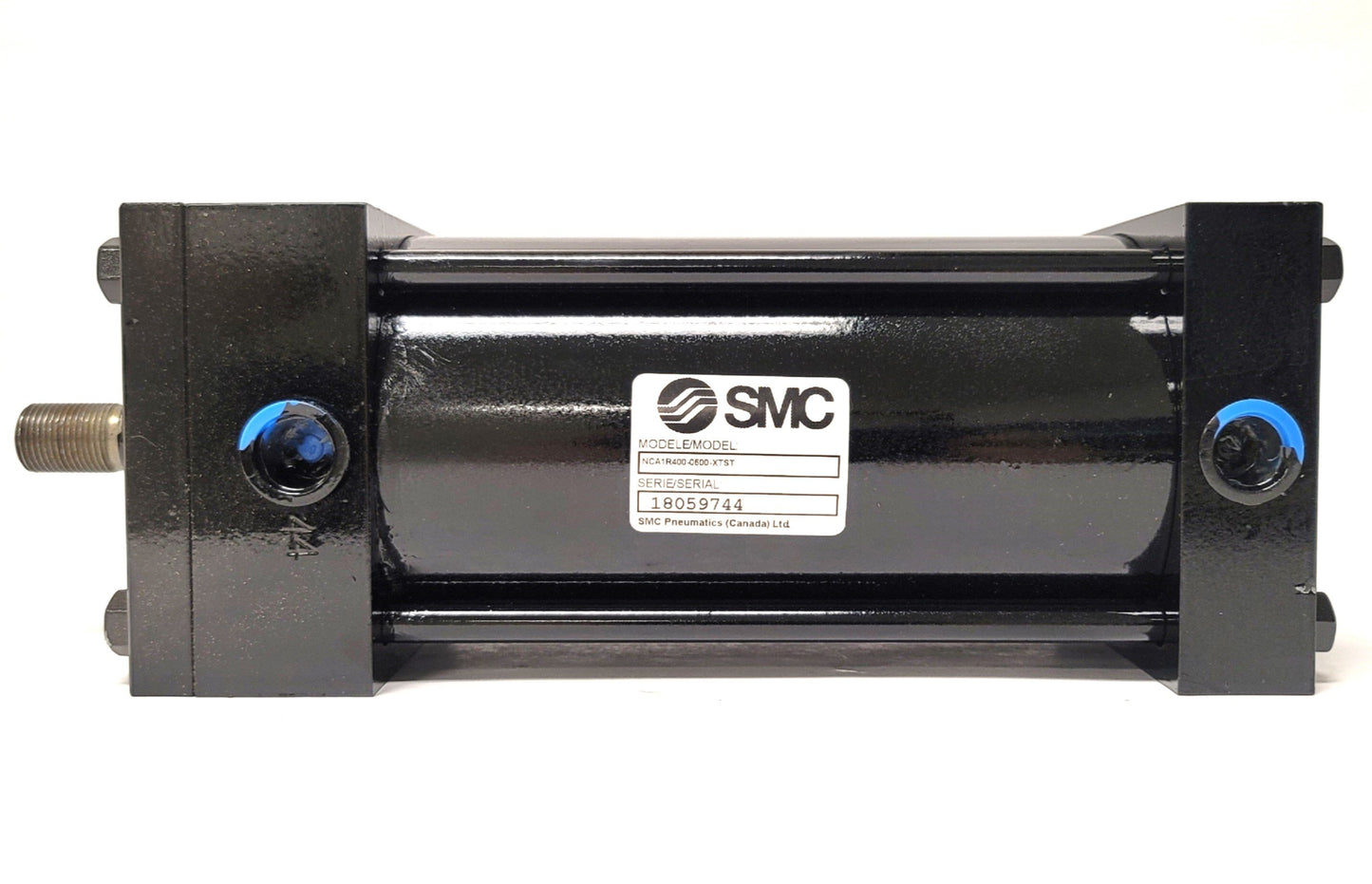 New SMC NCA1R400-0600-XTST Large Bore NFPA Cylinder 4" Bore, 6" Stroke, 1/2"NPT