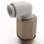 Used Lot of 8 SMC KQ2W08-U03A One-Touch Extended Male Elbow, ø8 Tubing, Uni3/8 Thread