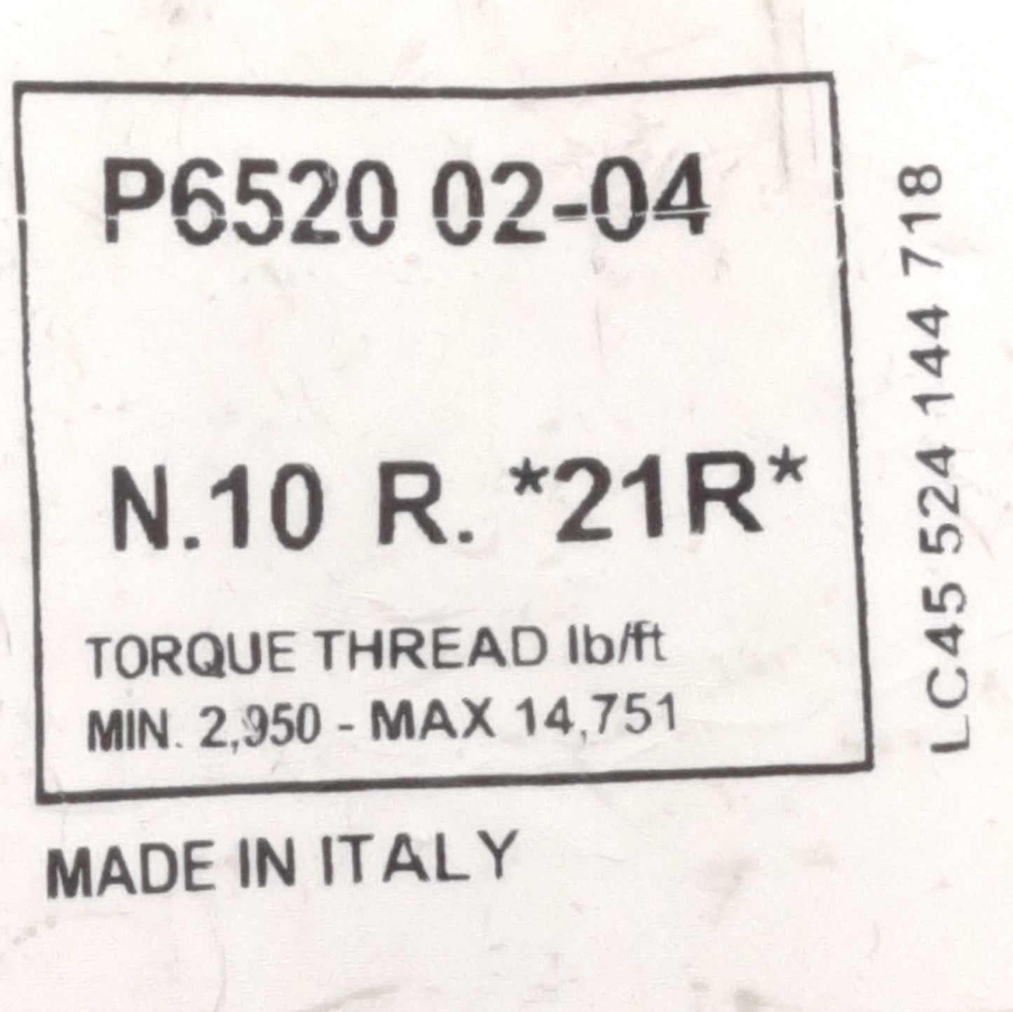 New Lot of 10 Camozzi P6520 02-04 Pro-Fit Male Swivel Elbow, 1/8" P2C to 1/4" NPT