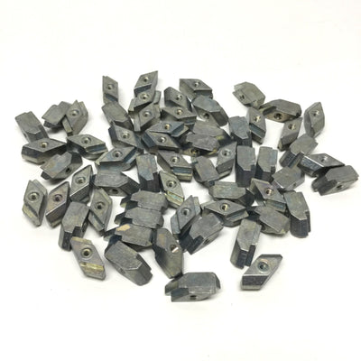 New – Open box Lot of 60 Maytec 1.34.20EM3 Rhomboid T-Slot Self-Locking Nuts E Hardware, M3