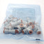 New Lot of 10 SMC KJT07-00 One-Touch Union Tee, 1/4" OD Tubing, 35 x 22 x 12.2mm