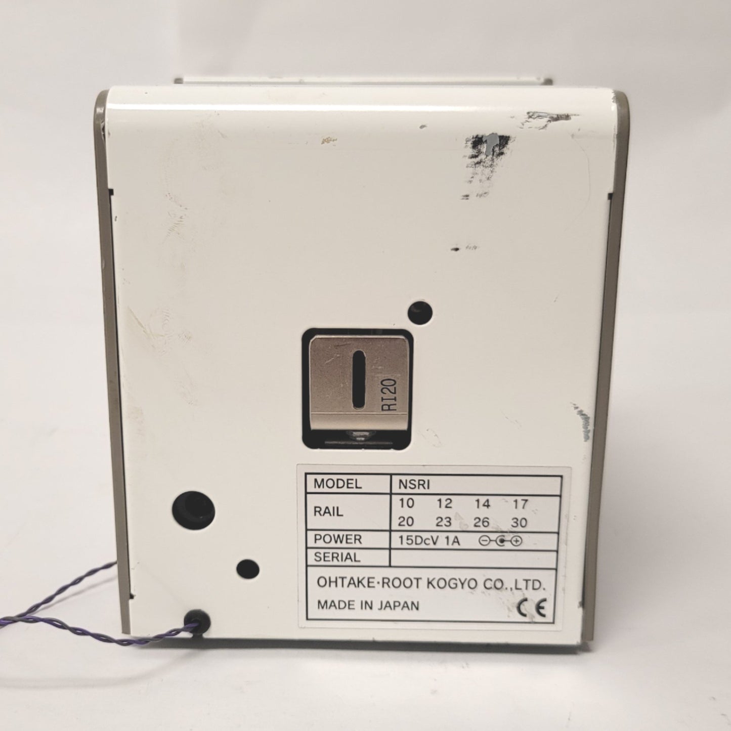 Used Ohtake NSRI-SR20 Automatic Screw Feeder For 2mm Fasteners, 15VDC
