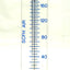 Used Key Instruments 2510A2A08BVBN Air Flowmeter, 20-200SCFH, 1/8"NPT, 100PSI Max