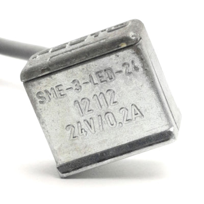 Used Festo SME-3-LED-24 12112 Proximity Sensor Switch, 24V AC/DC, 1 Meter Length