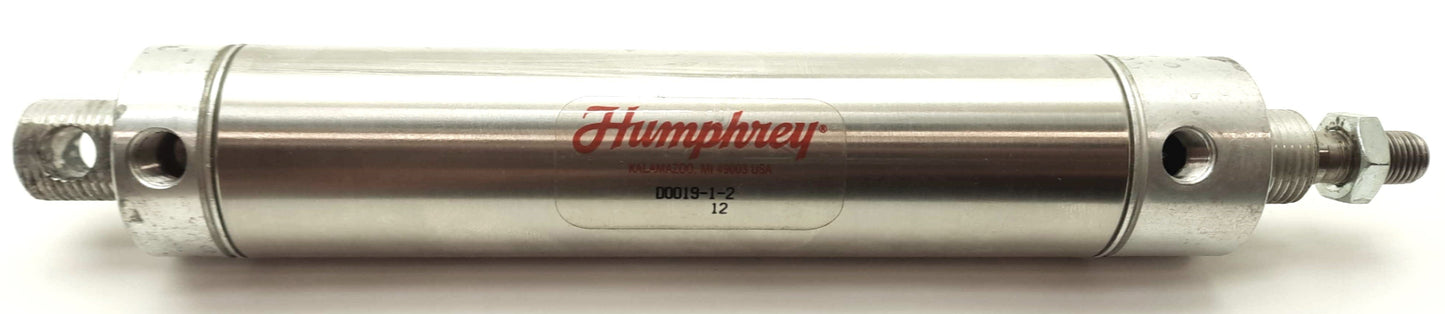 Used Humphrey 5-DP-5 SS Pneumatic Cylinder 1 1/2" Bore 5" Stroke 1/8"NPT Clevis/Pivot