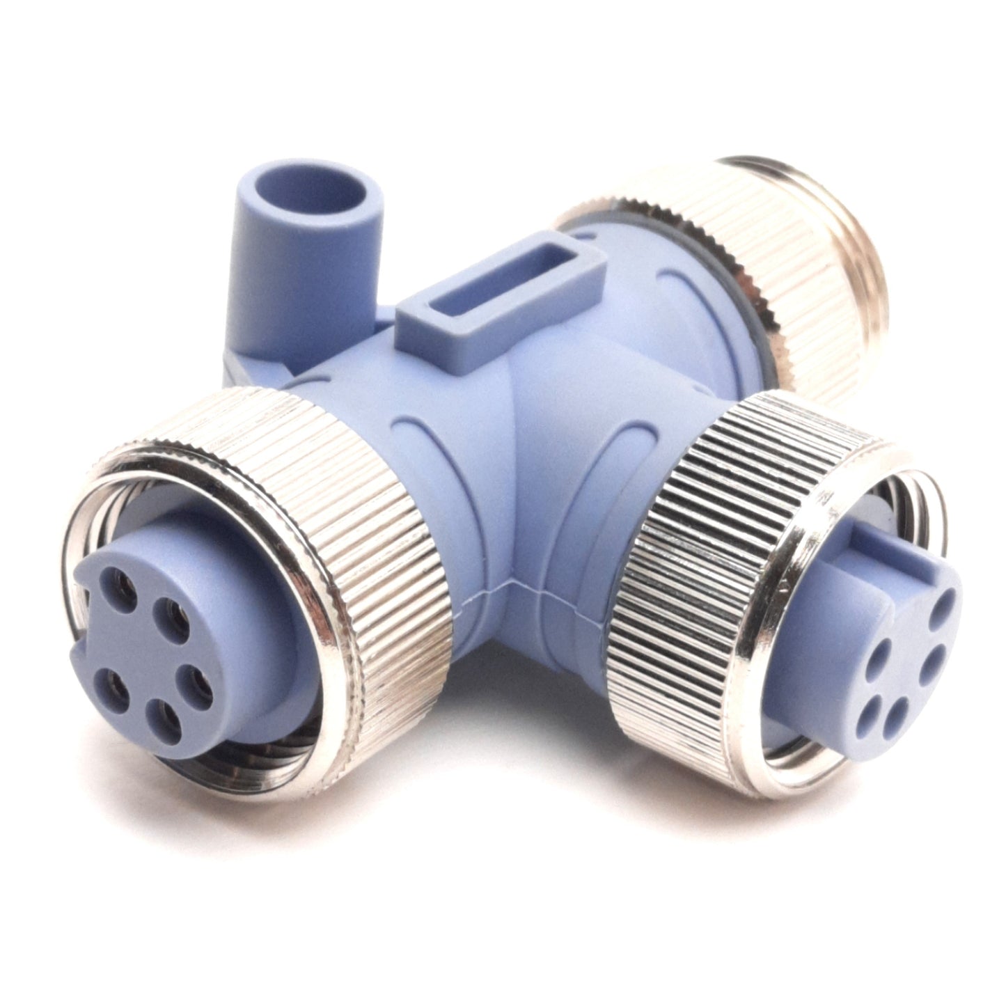 New – Open box Turck RSM-2RKM 57 U0141 2-Port Junction System, 7/8"-16UN 5-Pin, M/F/F, 250V 9A