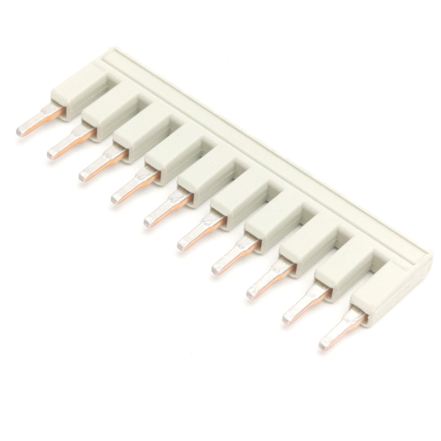 New Lot of 25 Wago 2002-410 Terminal Block Bus Bar / Jumper, 10 Position, Push Type