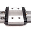 Used THK HRW17 Linear Actuator LM Ball Bearing Slide Carriages (2x) on 470mm Rail
