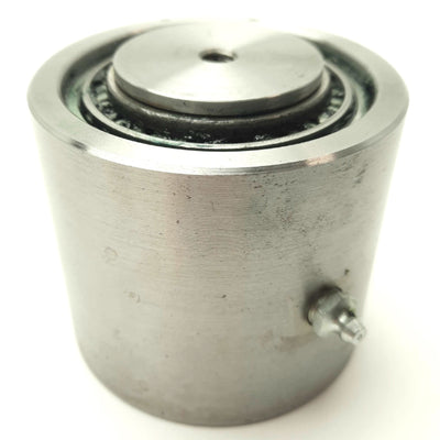 Used  Stainless Steel Rotating Work Fixture, 360°, Ø3 5/8 x 3 3/16" w/Grease Nipple