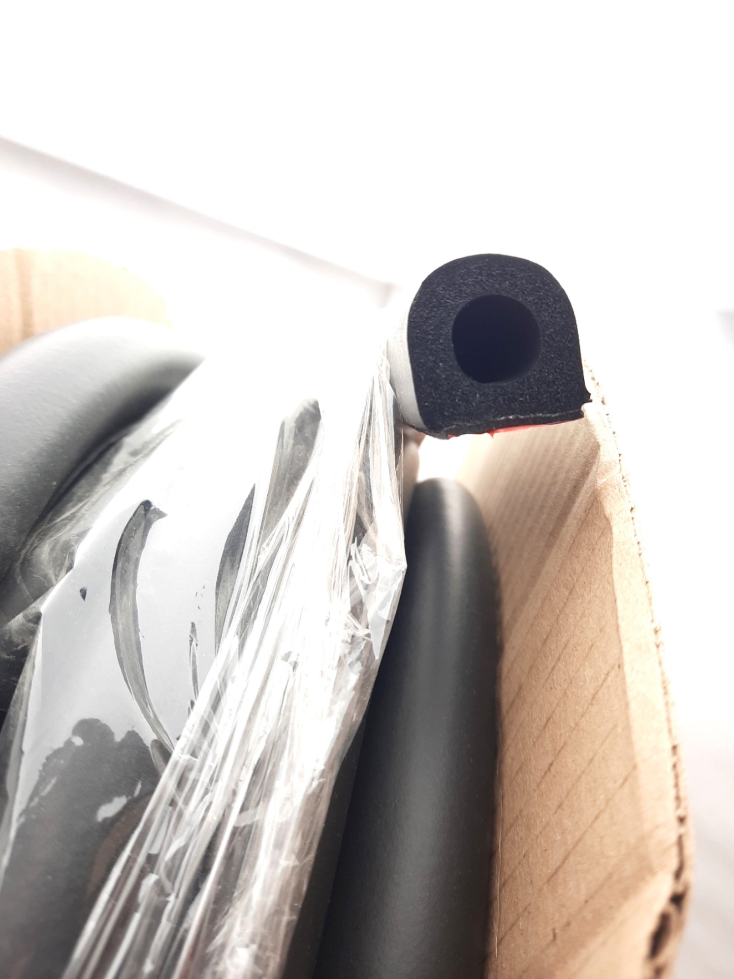 New Trim-Lok X1678BTSINGLE-50 D-Shaped Sponge Rubber Seal BT Tape 1" x 1", 50Ft