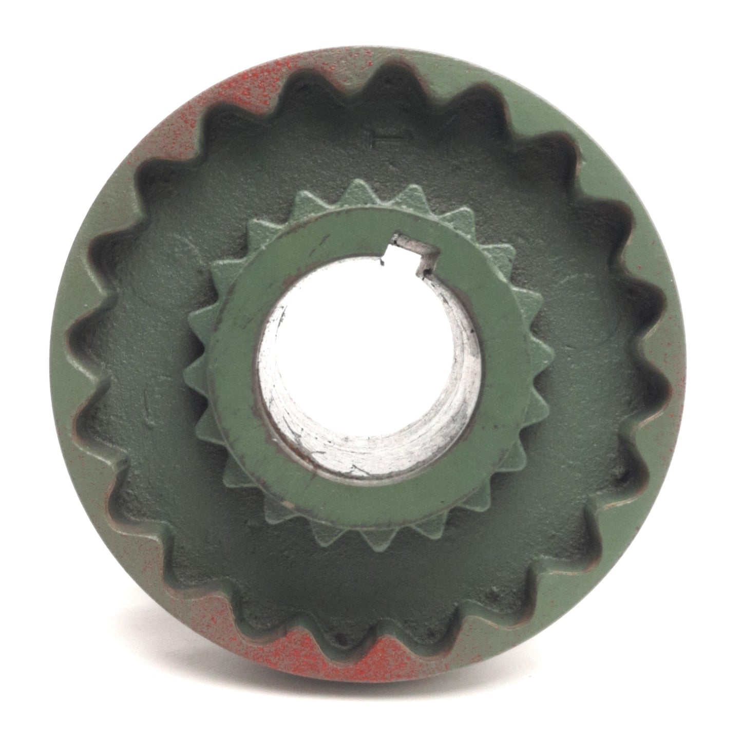 Used TB Wood's F63235 Sure Flex Shaft Coupling Jaw, 1-3/8" Bore w/ Keyway, Size 6