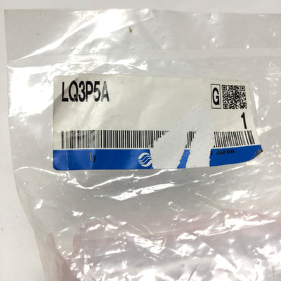 New SMC LQ3P5A High Purity PFA Fluoropolymer Panel Mount Union Fitting Ø3/4" Tubing