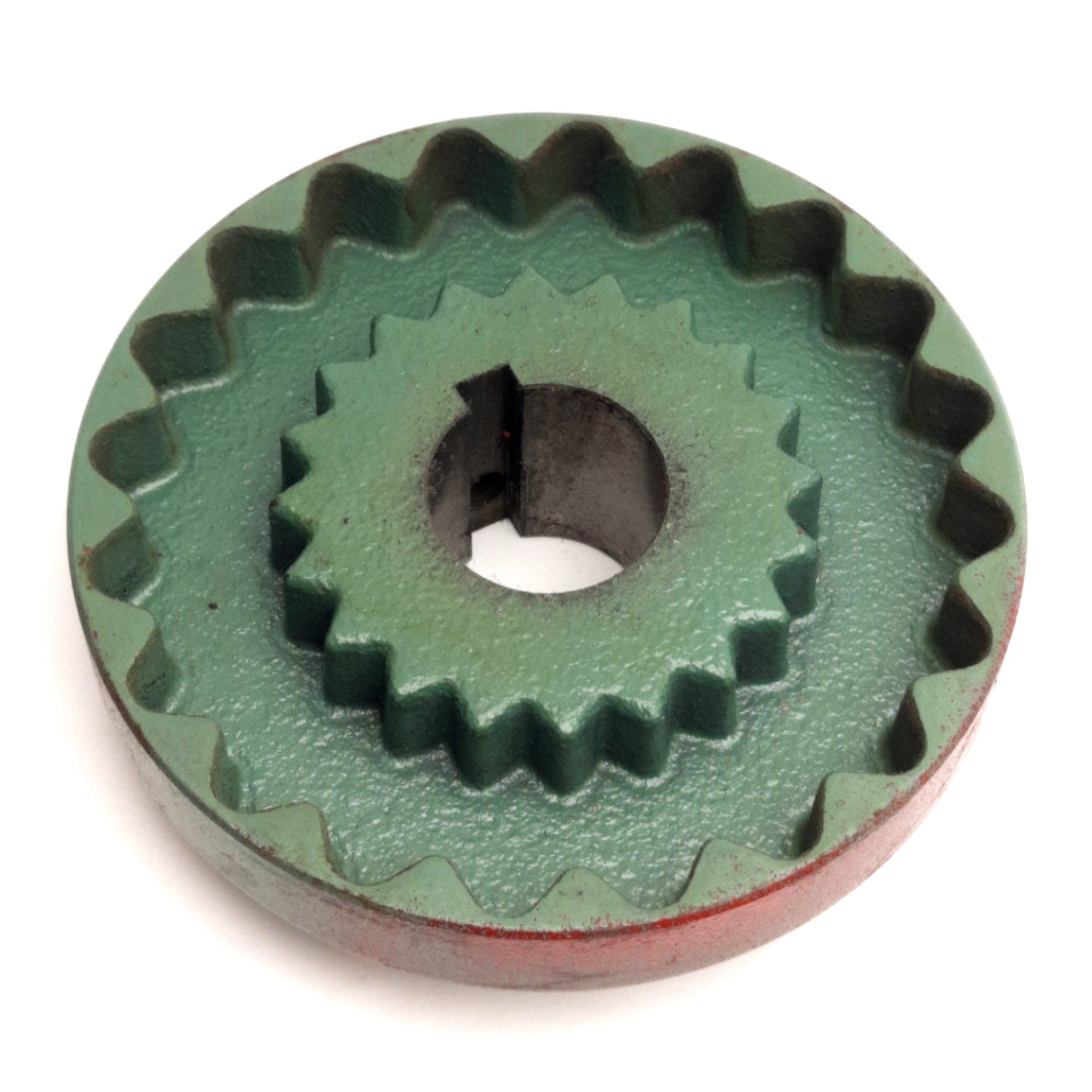 Used TB Wood's 6Jx1 SureFlex Coupling Sleeve, 1" Bore w/ Keyway, Size 6, 6000 RPM Max