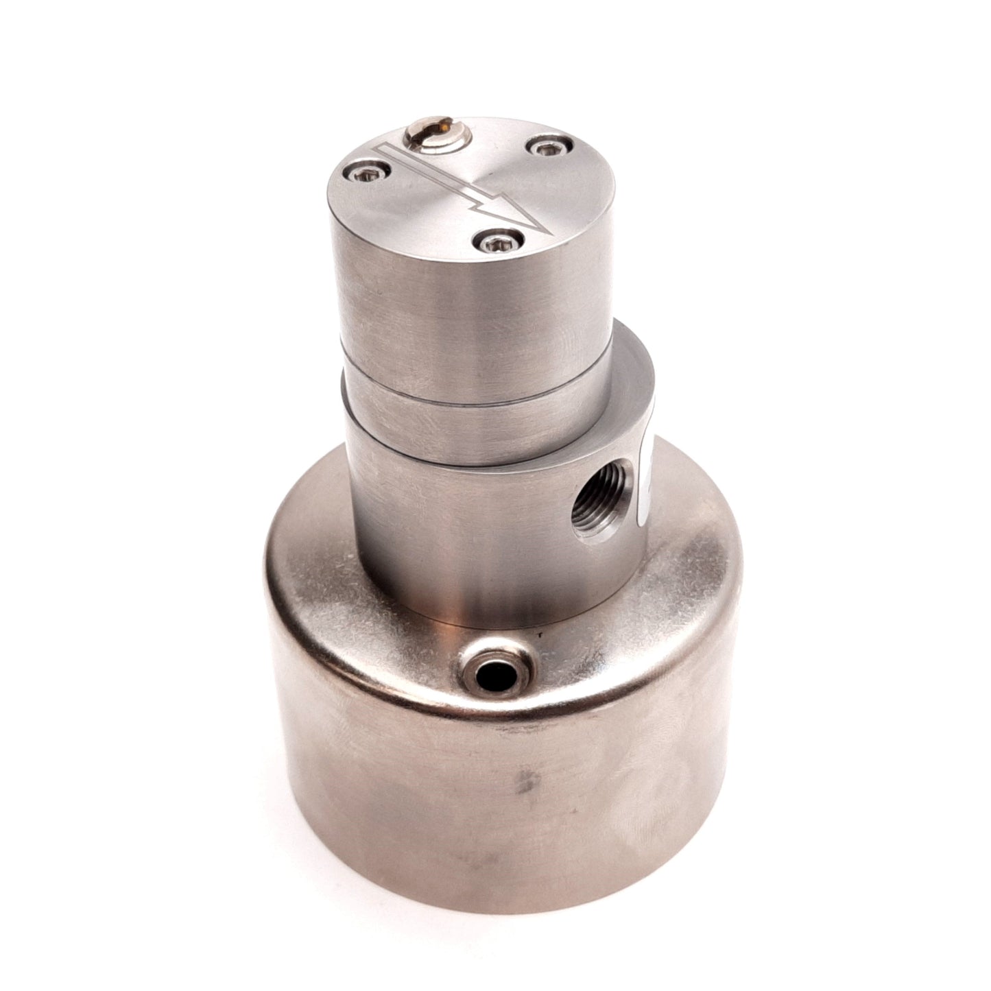 Used Cole-Parmer 07002-23 Micropump Pump Head, Flow: 0.64mL/rev, 300psi Max, 1/8" NPT