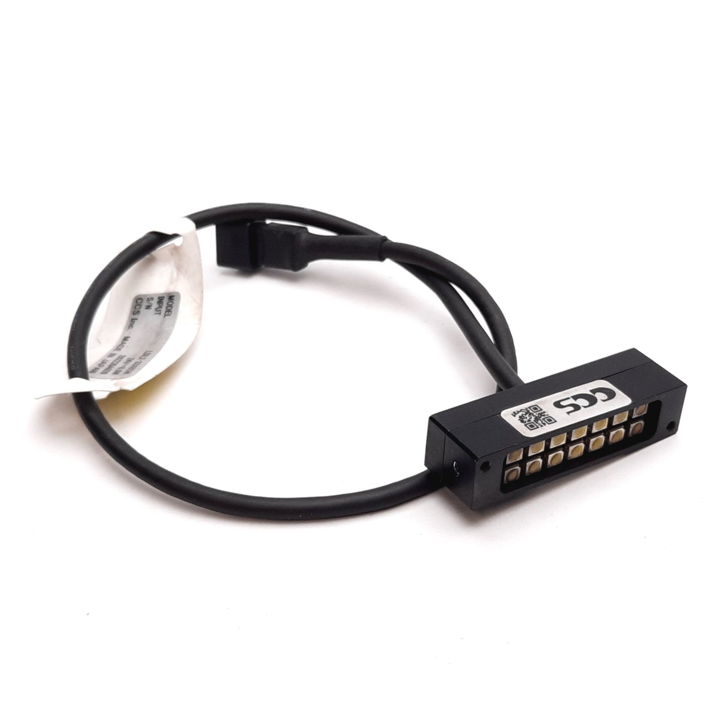 Used CCS LDL2-33X8SW Machine Vision LED Bar Light, 24VDC 6600K White, 33 x 8mm