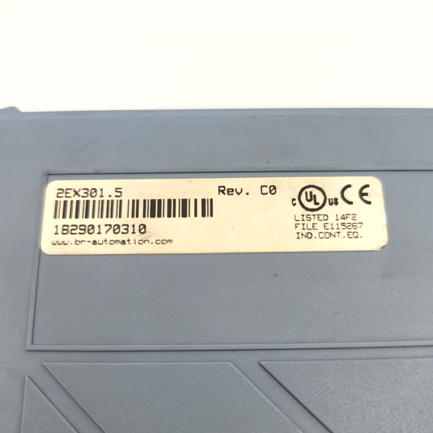 Used B&R 2EX301.5 EX301 System 2010 PLC I/O Expansion Slave Module *Backplane Hooks*