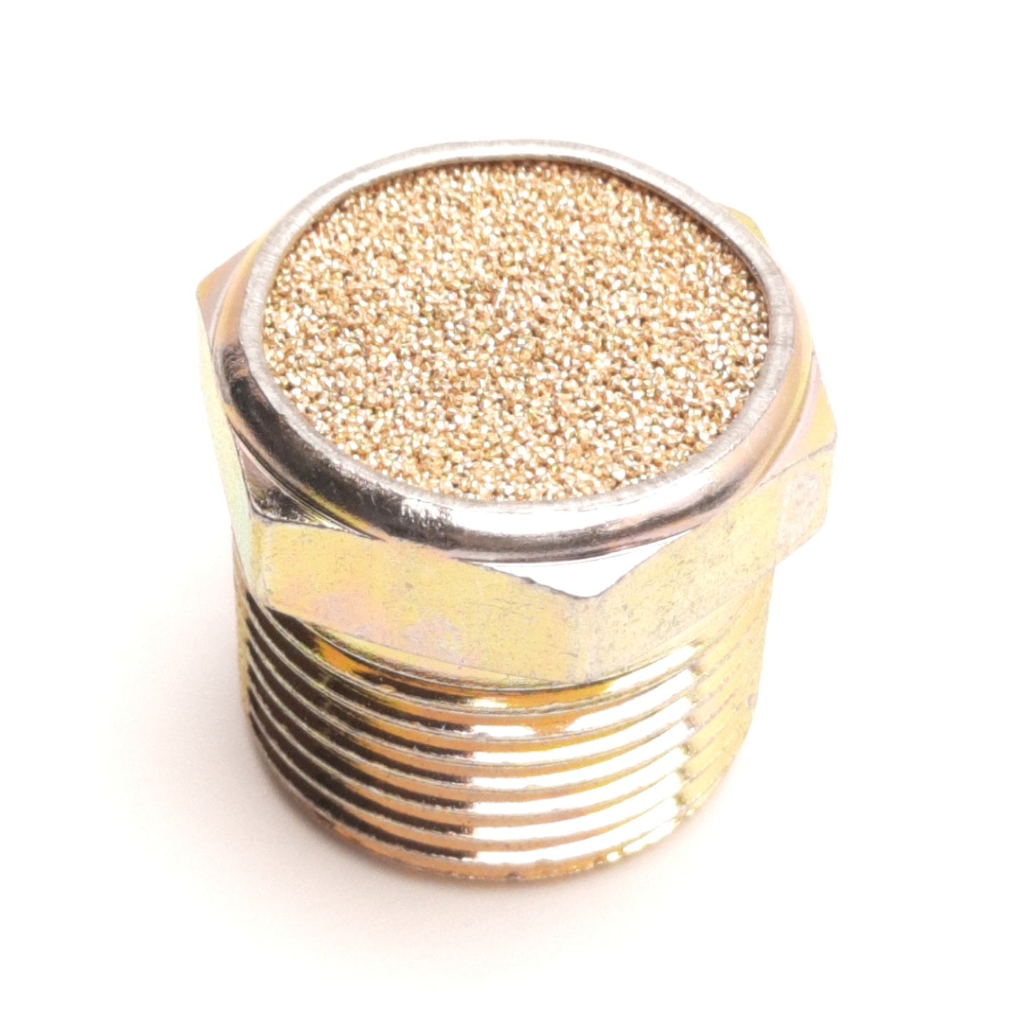 New – Open box Lot of 10 Alwitco F68 0558068 Porous Metal Breather, 90 Micron, 3/4" BSPT